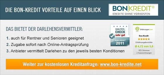 Kredit Erfahrungen zu Bon-Kredit