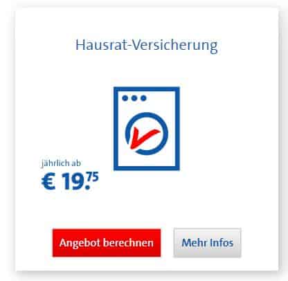 Bavaria Direkt Hausratversicherung Beitrag