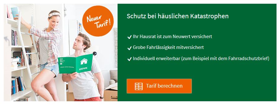 DEVK Hausratversicherung