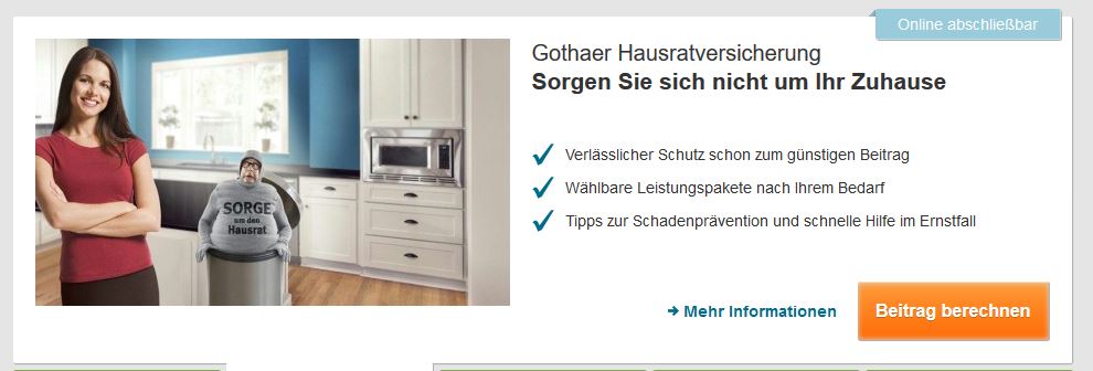 Gothaer Hausratversicherung