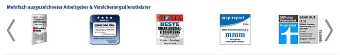 Signal Iduna Auszeichnungen