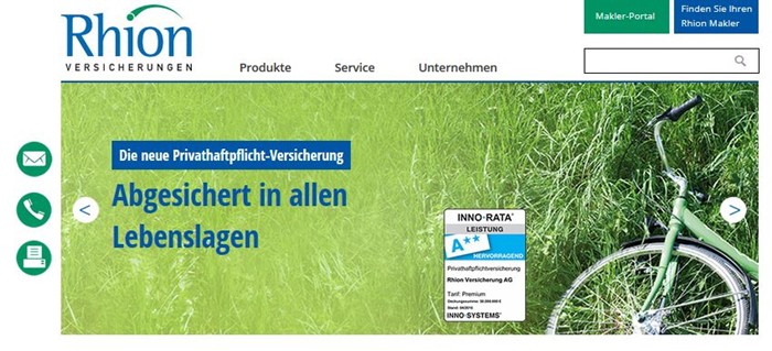 rhion privat haftpflichtversicherung startseite