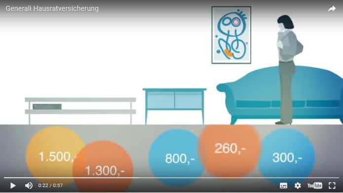 Generali Hausratversicherung Video