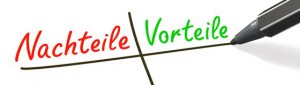 Vorteile-Nachteile