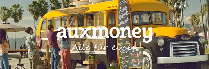 Auxmoney ist als P2P Plattform ebenfalls eine Alternative zum Geld leihen ohne Schufa.