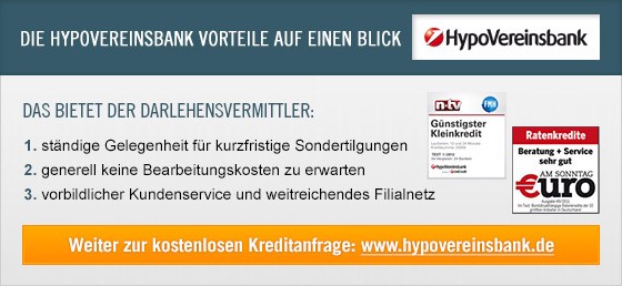 Kredit Erfahrungen zu HypoVereinsbank