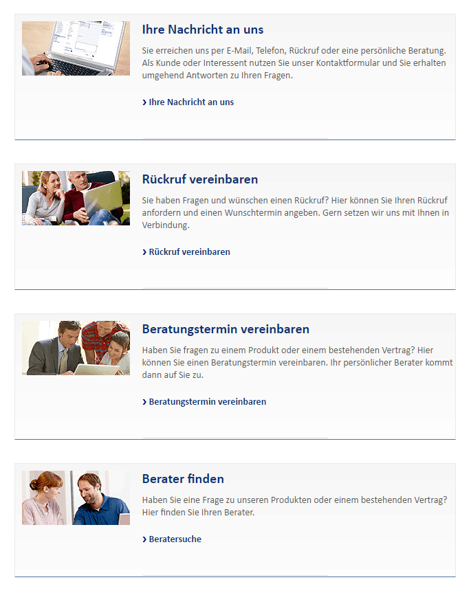 Service Kontakt