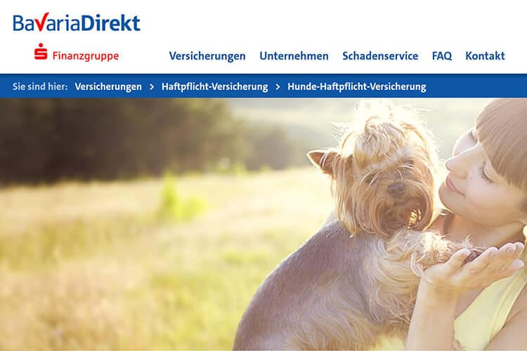 Hundehaftpflichtversicherung BavariaDirekt - Test