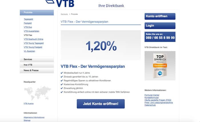 VTB Direktbank Flex