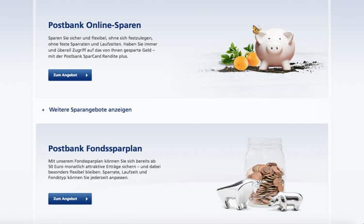 Postbank Sparen