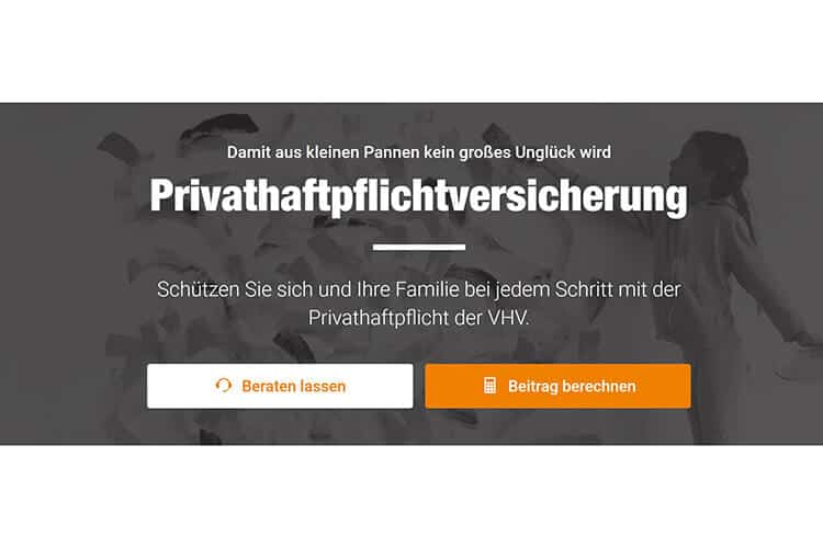 VHV Privathaftpflichtversicherung