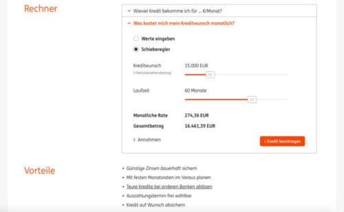 ING-DiBa Kredit Erfahrungen & Test 2022