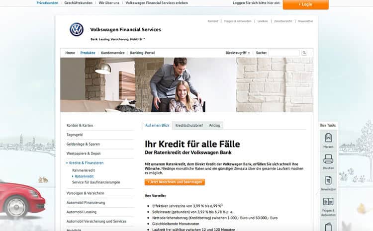 VW Bank Kredit Erfahrungen