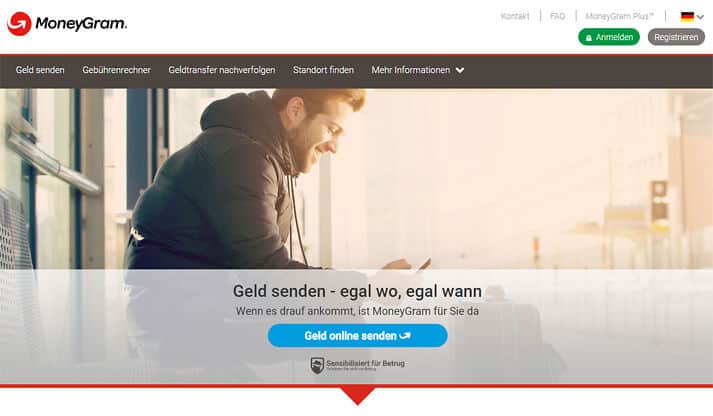 Moneygram macht's möglich: Geld senden - egal wo, egal wann (Quelle: Moneygram)