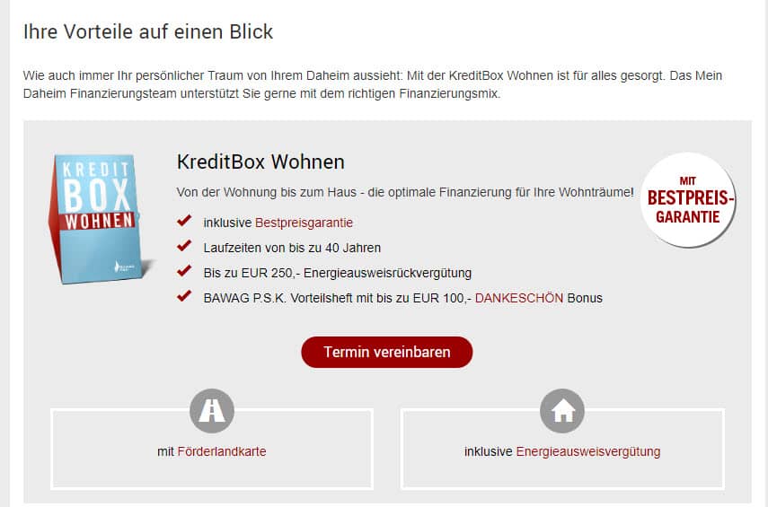 KreditBox Wohnen