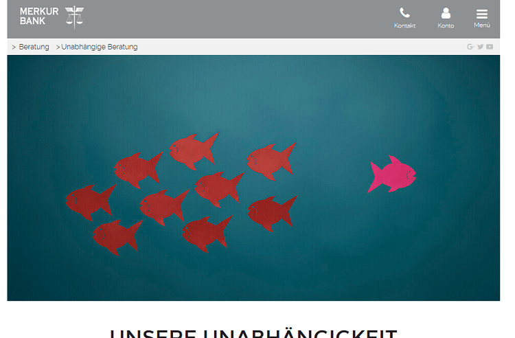 Vertrauen Merkur Bank