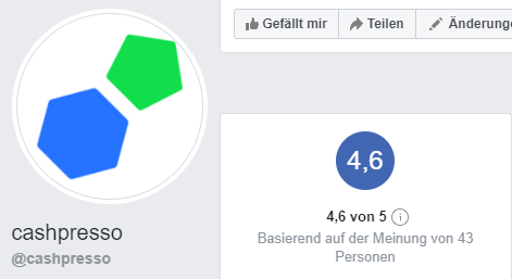 cashpresso Bewertunge Facebook