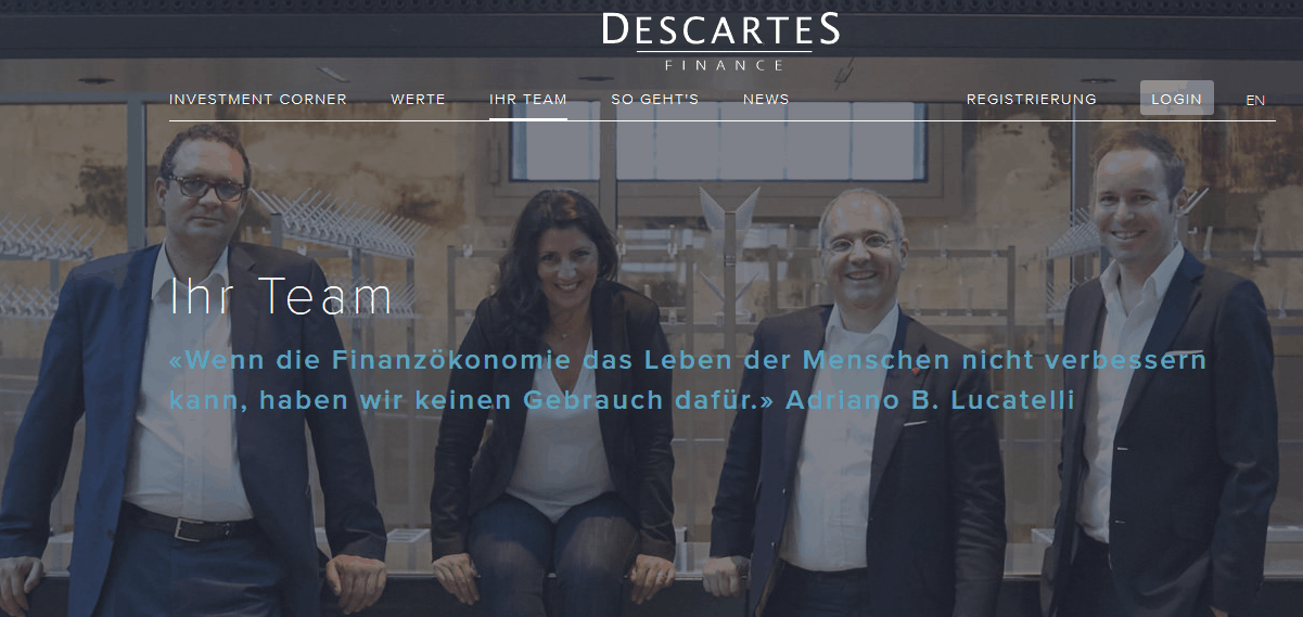 Descartes Führungsteam