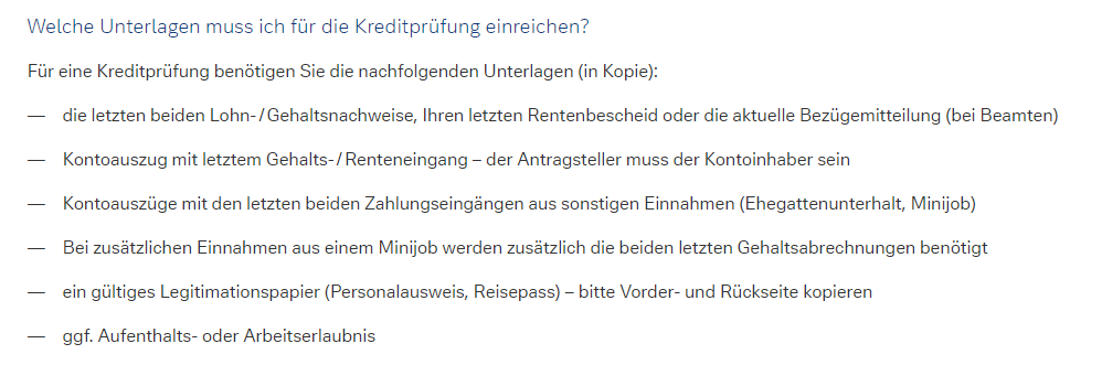 Kreditprüfung Deutsche Bank Unterlagen - Deutsche Bank Kredit vorzeitig ablösen