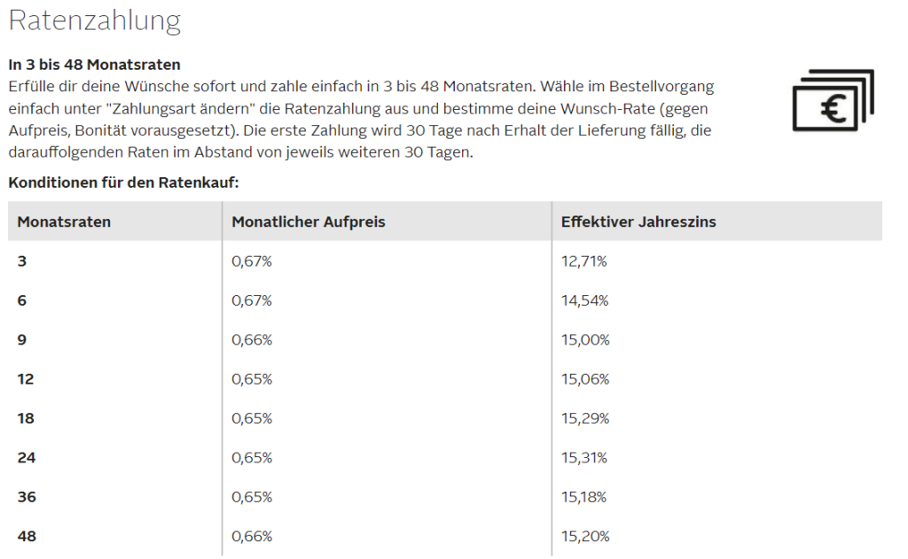OTTO Ratenzahlung So einfach bei OTTO auf Raten zahlen