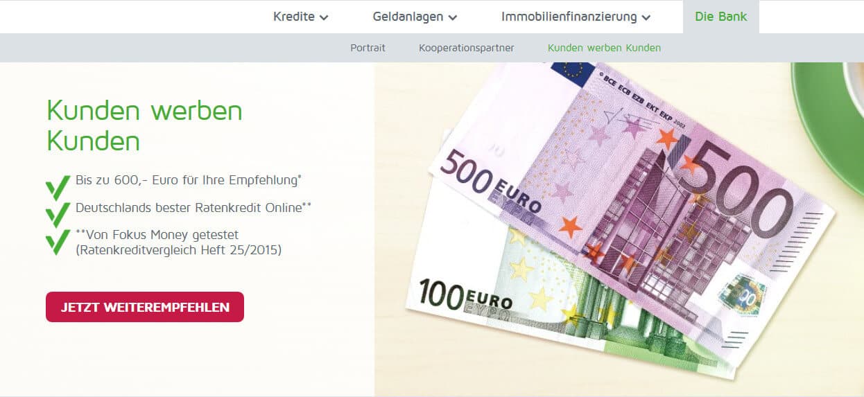 ABK Bank Kredit Bonus Kundenwerbung