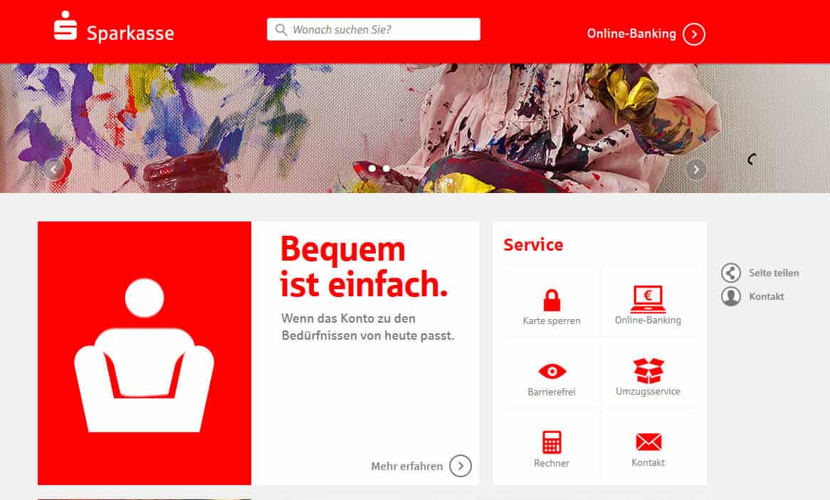 Sparkasse Baufinanzierung Support