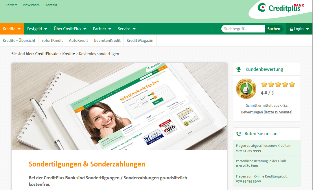 creditplusbank-sondertilgungen