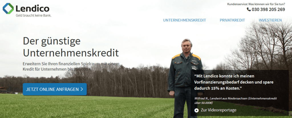 Lendico geld privat leihen